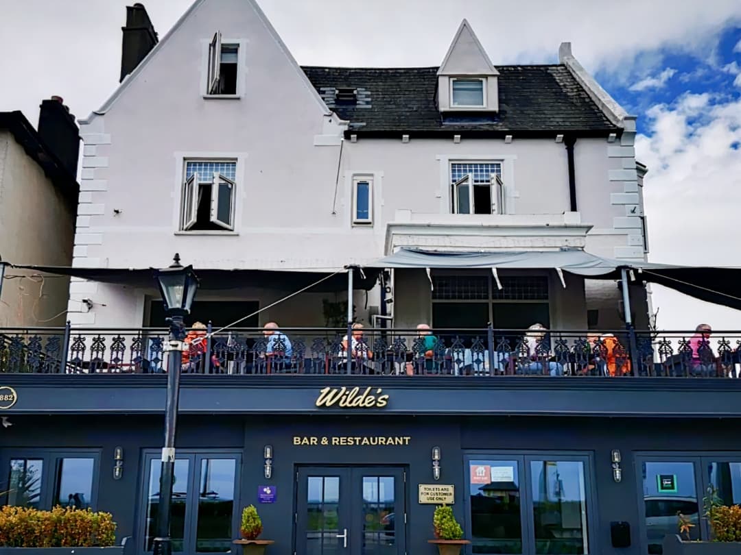 The Strand Hotel, the former residence of Oscar Wilde